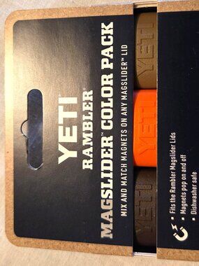 NEW - YETI Wetlands Brown Magslider Color Magnet Pack